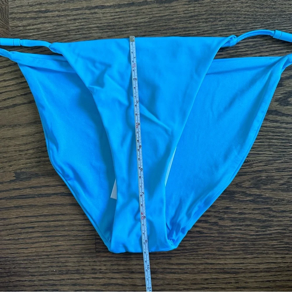 Onia Capri Blue Bikini Set, Alexa Top & Martina Bottom, NWT